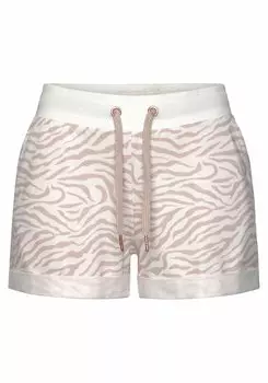 Шорты LASCANA, цвет nougat beige