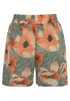 Шорты LASCANA, зеленый