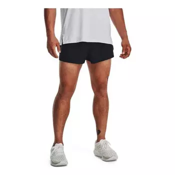 Шорты launch split shorts 'black' Under Armour, черный