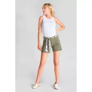 Шорты Le Temps Des Cerises Lyvi chino, зеленый