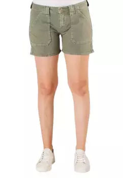 Шорты Le Temps Des Cerises "OLSEN2", простого дизайна, хаки