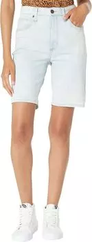 Шорты Lee High-Rise Slim Fit Bermuda, цвет Light Indigo Acid