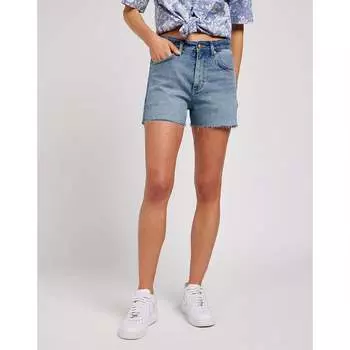 Шорты Lee Rider 3 In Straight Fit denim, синий