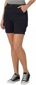 Шорты Lee Ultra Lux Carpenter Shorts Relaxed Fit High-Rise, черный