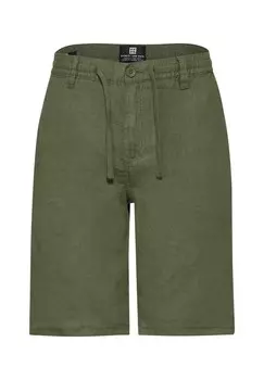 Шорты Leinenshorts Street One MEN, цвет Mottled Green