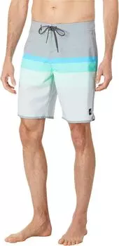 Шорты Lennox с зубчатым краем 19 дюймов O'Neill, светло-серый