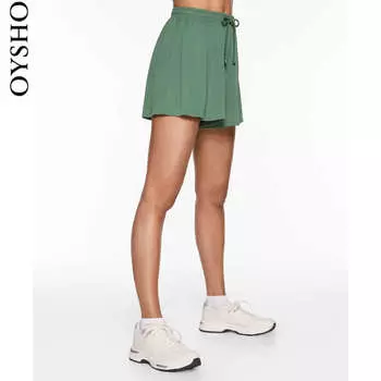 Шорты летние Oysho, зеленый