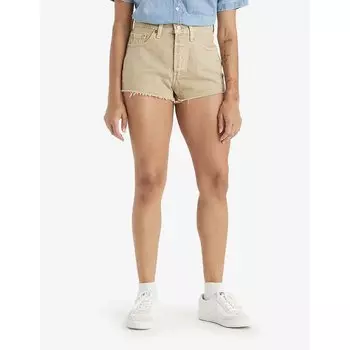 Шорты Levi's 501 Original Regular Waist Denim, бежевый