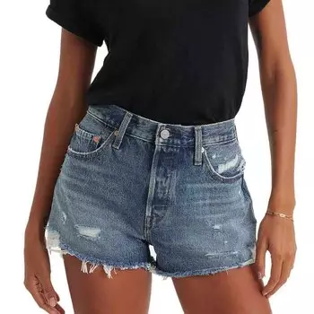 Шорты Levi's 501 Original Regular Waist Denim, синий