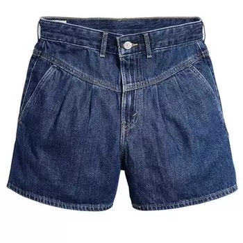 Шорты Levi's Featherweight Mom denim, синий