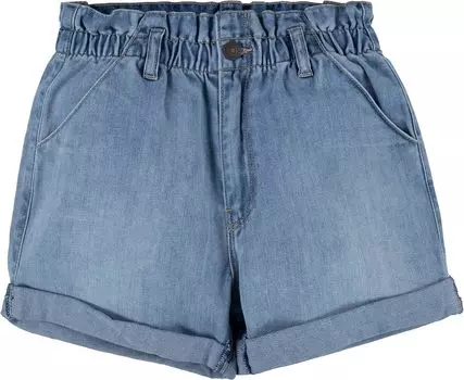 Шорты Levi'S High-Rise Scrunchie Shorts, цвет Light Pebble