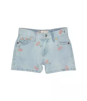 Шорты Levi's Kids, High-Rise Denim Shorty Shorts
