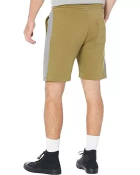 Шорты Levi's Mens Varsity Sweatshorts, цвет Martini Olive Medium Grey Heather