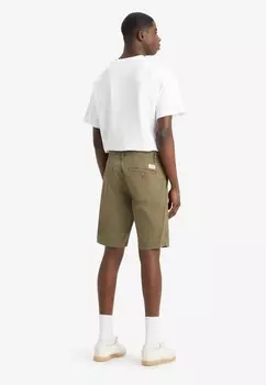 Шорты Levi's, оливково-зеленый