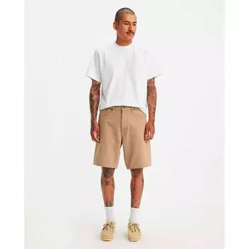 Шорты Levis 468 Stay Loose Regular Waist Denim, бежевый