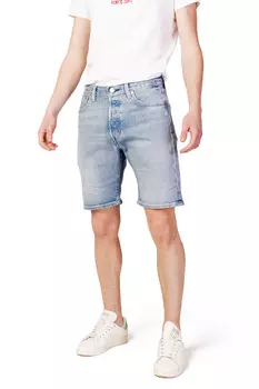 Шорты Levis длинные, светло-голубой
