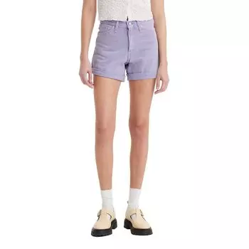 Шорты Levis Rolled 80S Mom, бежевый