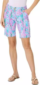 Шорты Lilly Pulitzer 9" Natia Knit Shorts, цвет Multi Seaweed Samba