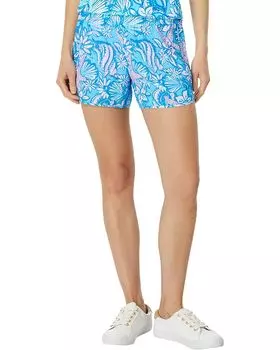 Шорты Lilly Pulitzer Boca Chica, цвет Amalfi Blue Sound The Sirens