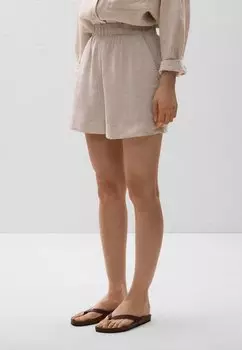 Шорты LINEN BERMUDA OYSHO, цвет Stone