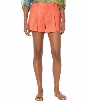 Шорты Liverpool, High-Rise Trouser Shorts in Hot Coral