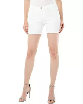 Шорты Liverpool Los Angeles Vickie Fray Hem, цвет Bright White