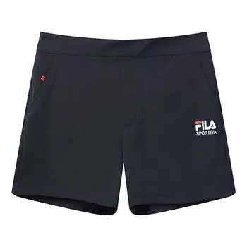 Шорты logo printing knitting shorts blue Fila, синий