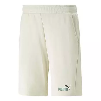 Шорты logo shorts 'white' Puma, белый