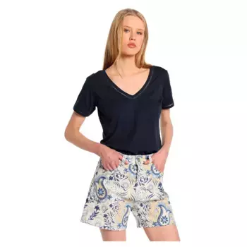 Шорты Lois Jeans 10884 high waist, разноцветный