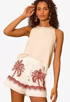 Шорты Love & Roses, белый