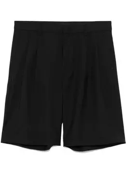 Шорты Low Brand со складками, черный