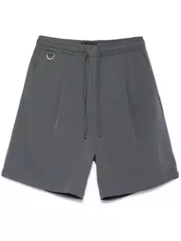 Шорты Low Brand со встречной складкой, серый