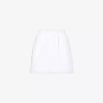 Шорты Lui с эластичной резинкой на талии из органического хлопка Frankie Shop, белый