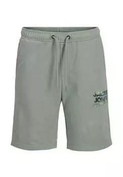 Шорты Люк спортивные шорты Jack & Jones, зеленый
