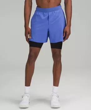 Шорты Lululemon, индиго