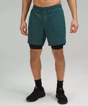 Шорты Lululemon, зеленый