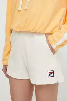 Шорты Лусака из хлопка Fila, бежевый
