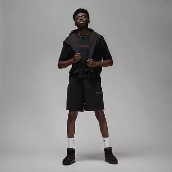 Шорты M J AIR JDN WM FLC SHORT Jordan, цвет Schwarz/Rot