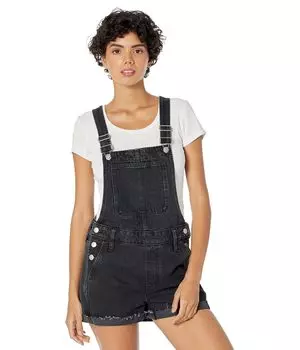 Шорты Madewell, Adirondack Short Overalls in Lunar Wash