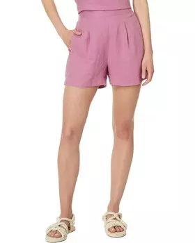 Шорты Madewell Clean Pull-On in 100% Linen, цвет Shaded Pink