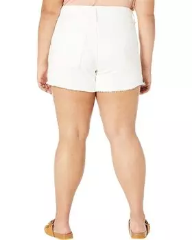 Шорты Madewell Plus Relaxed Denim Shorts in Tile White, цвет Tile White