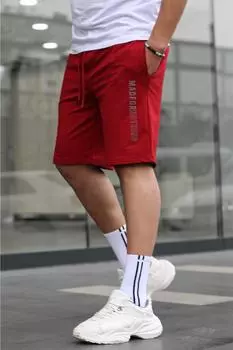 Шорты Madmext, бордовый