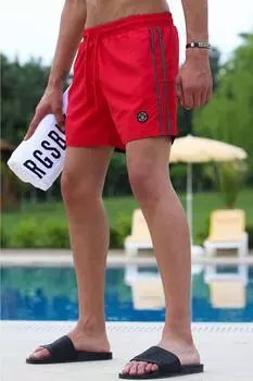 Шорты Madmext, бордовый