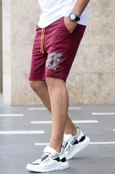 Шорты Madmext, бордовый