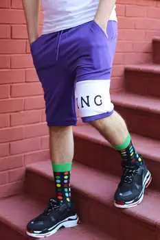 Шорты Madmext, фиолетовый