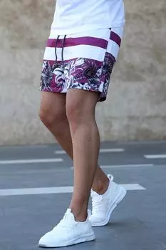 Шорты Madmext, фиолетовый