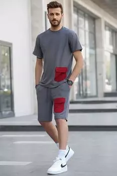 Шорты Madmext, серый