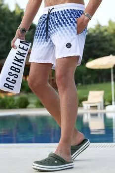 Шорты Madmext, темно-синий