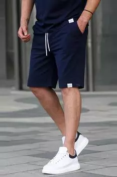 Шорты Madmext, темно-синий