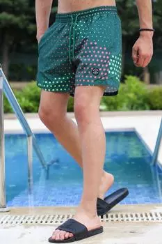 Шорты Madmext, зеленый